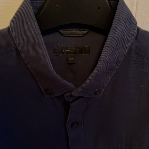 Men's Classic Navy Shirt - Picture 2 of 3